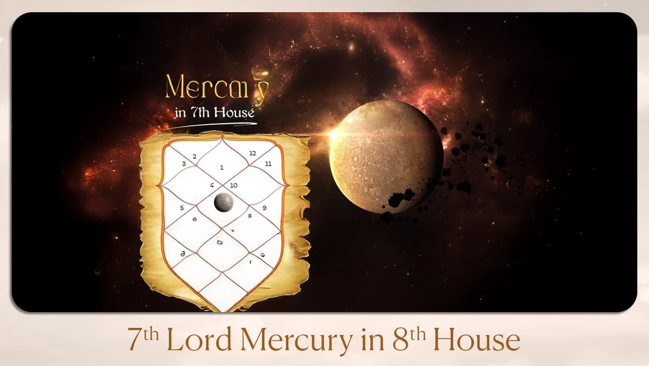 7th Lord Mercury In 8th House